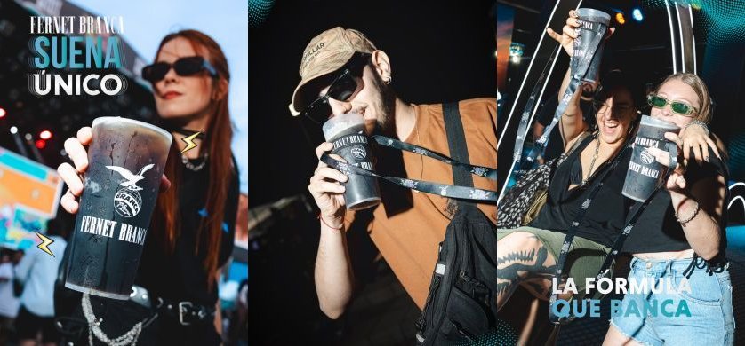 Fernet Branca brilló en Rock al Puerto